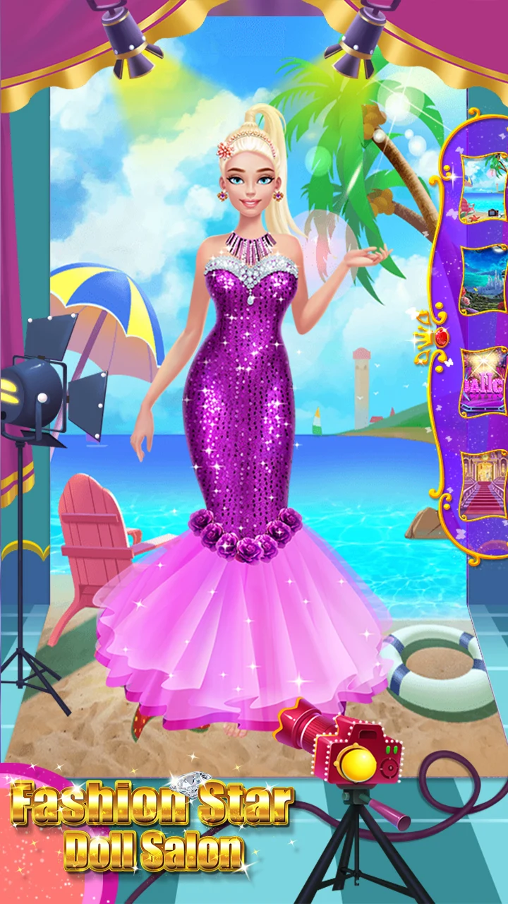 Doll Makeover Salon screenshot